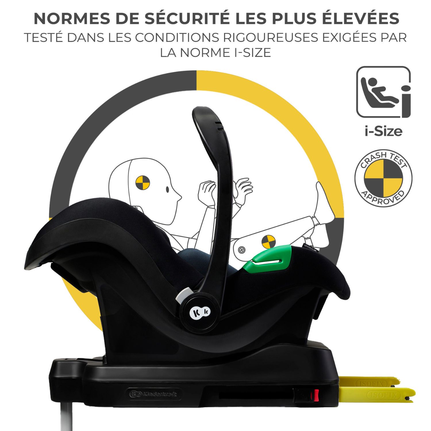 Poussette 4 en 1 Newly Classic Black (Kinderkraft) - Image 7