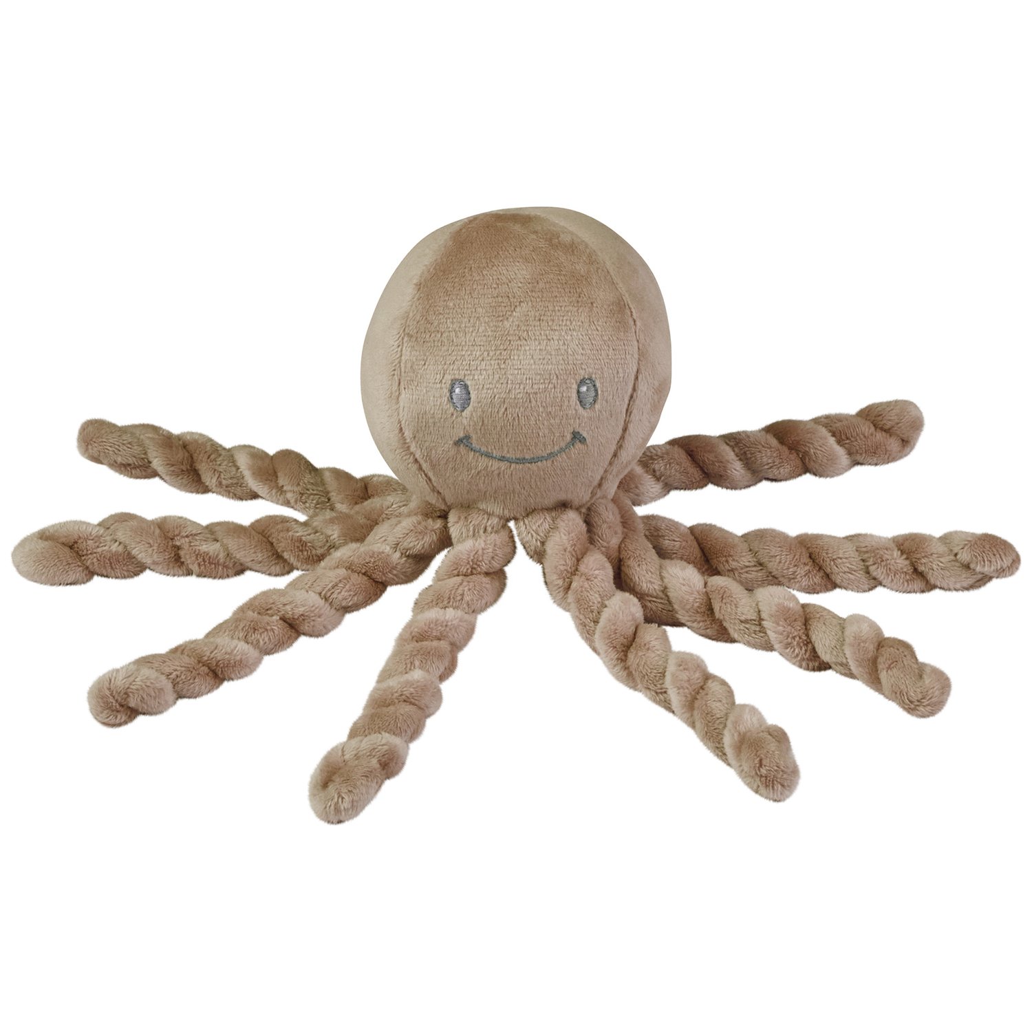 Nattou - Peluche pieuvre Lapidou Moka (23 cm)