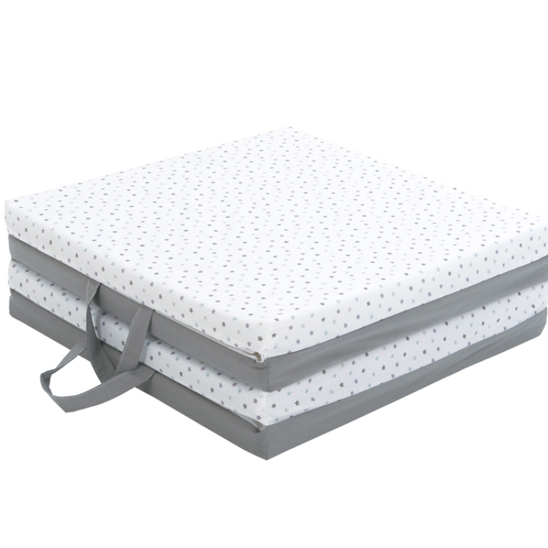 Tapis de jeu pliable 3 en 1 gris étoile (Candide) - Image 3