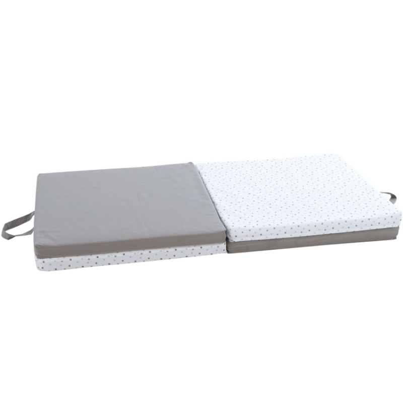 Tapis de jeu pliable 3 en 1 gris étoile (Candide) - Image 4