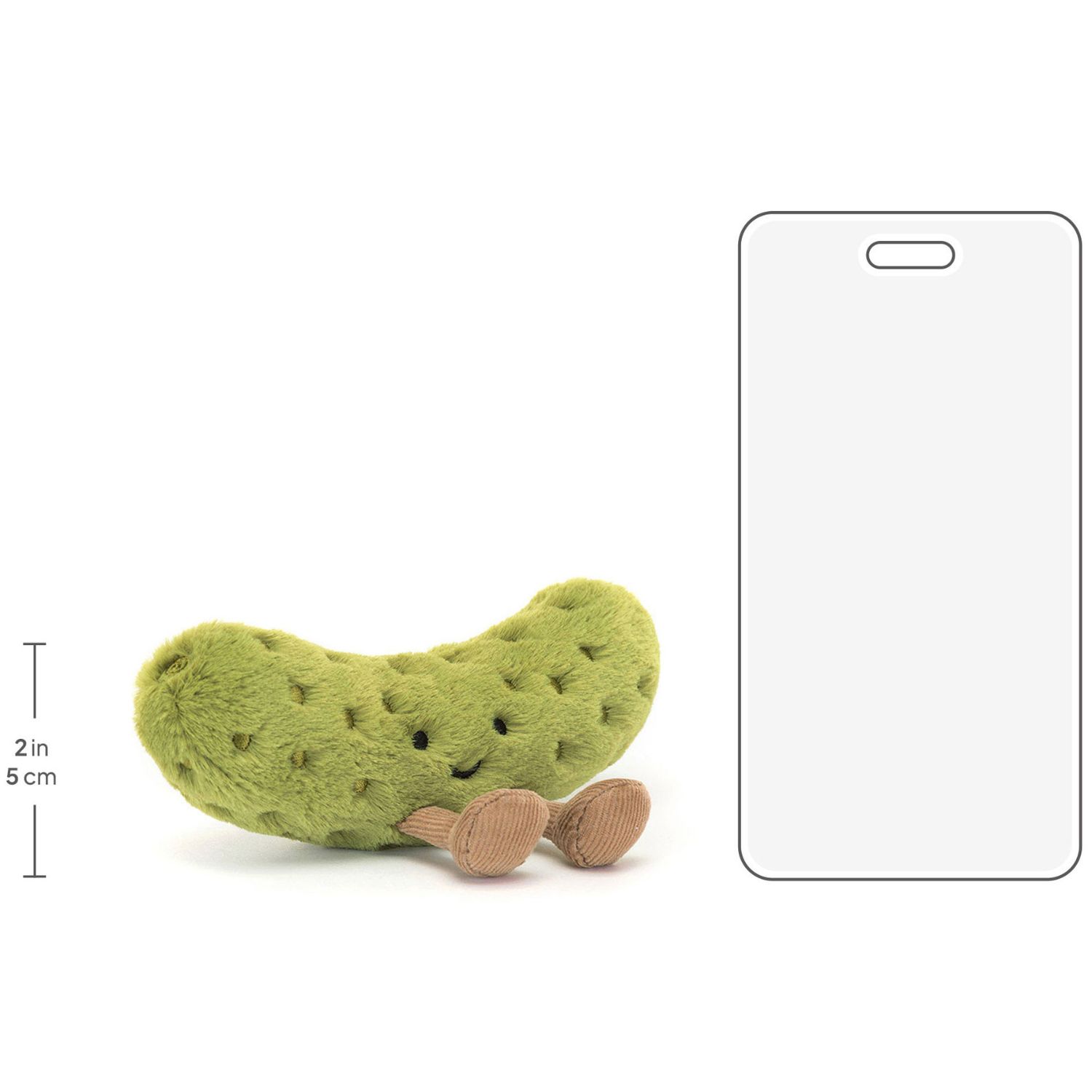 Peluche Amuseable Cornichon (15 cm) (Jellycat) - Image 9
