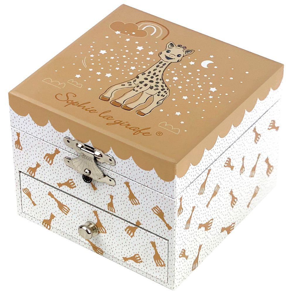 Boîte à bijoux musicale Sophie La Girafe Camel