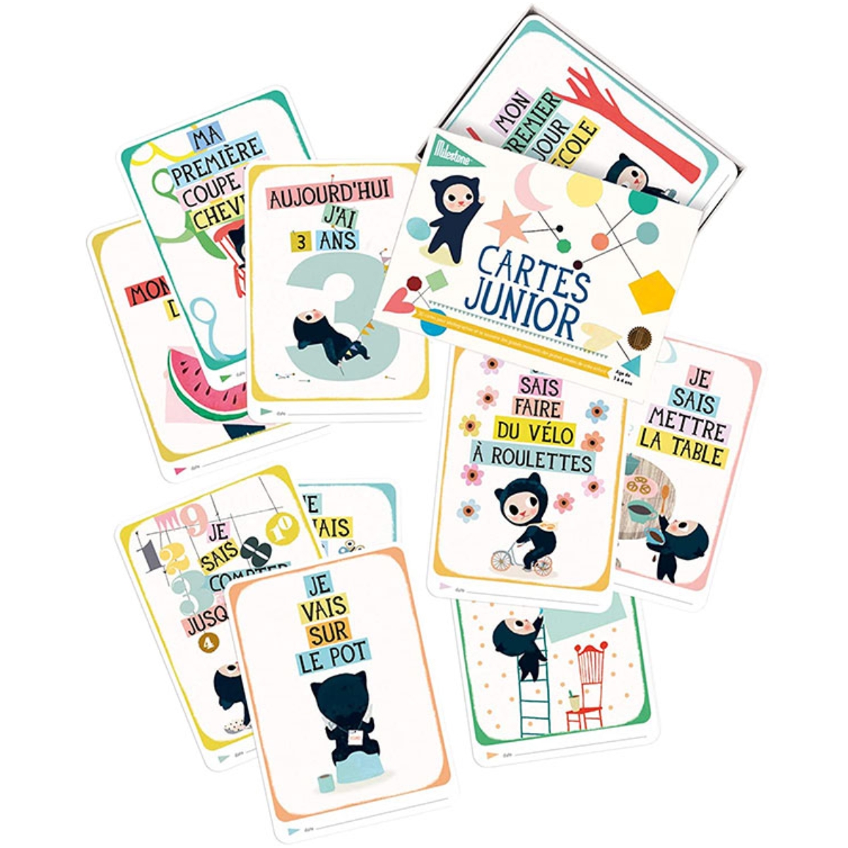 Milestone - Cartes photos souvenirs Junior (30 cartes)