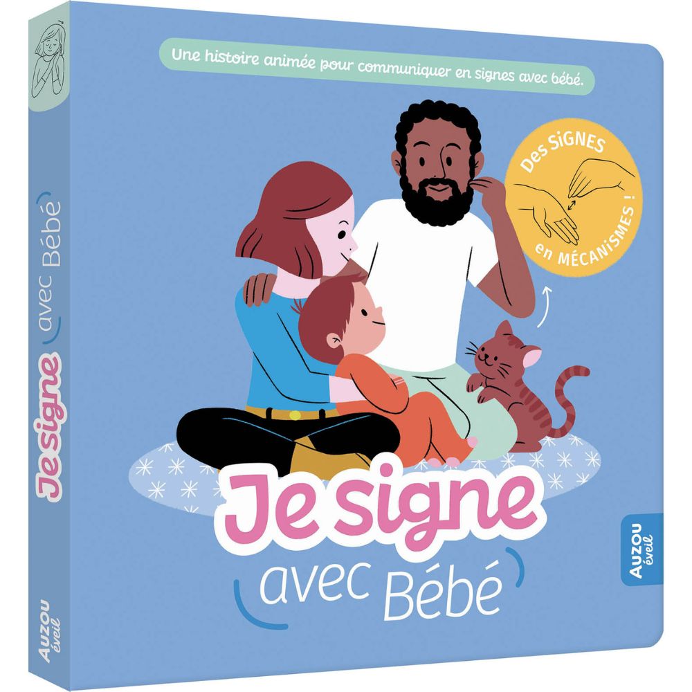 Auzou Editions - Livre Je signe avec bébé