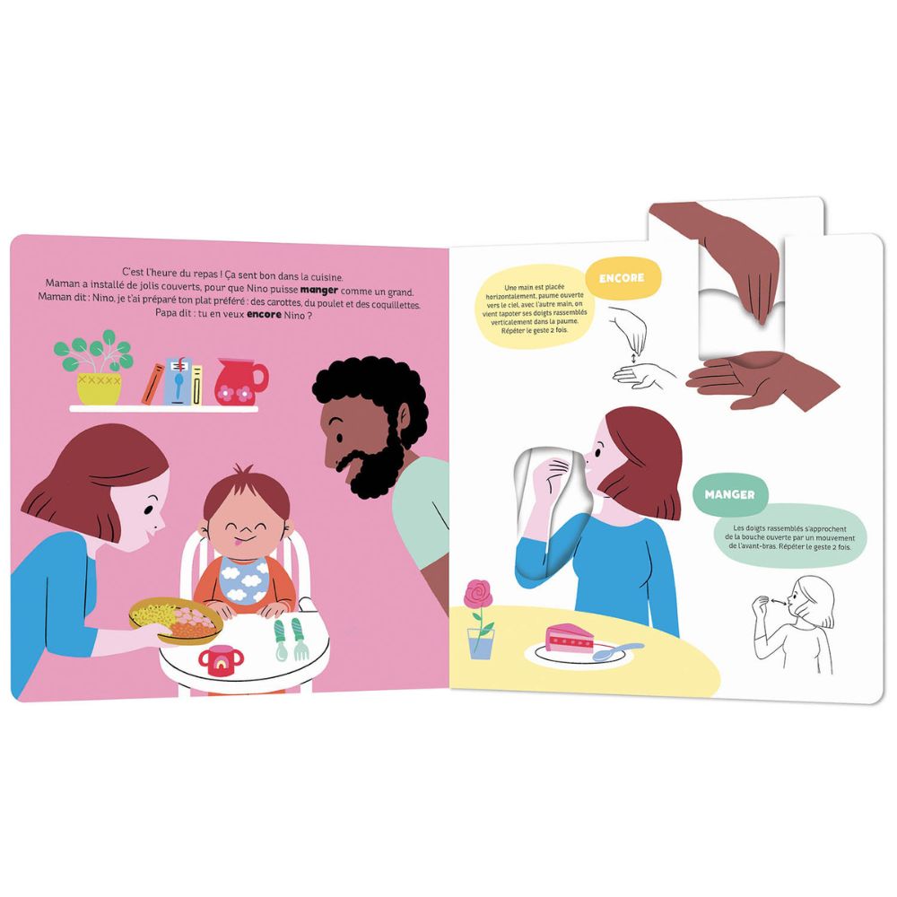 Livre Je signe avec bébé (Auzou Editions) - Image 1