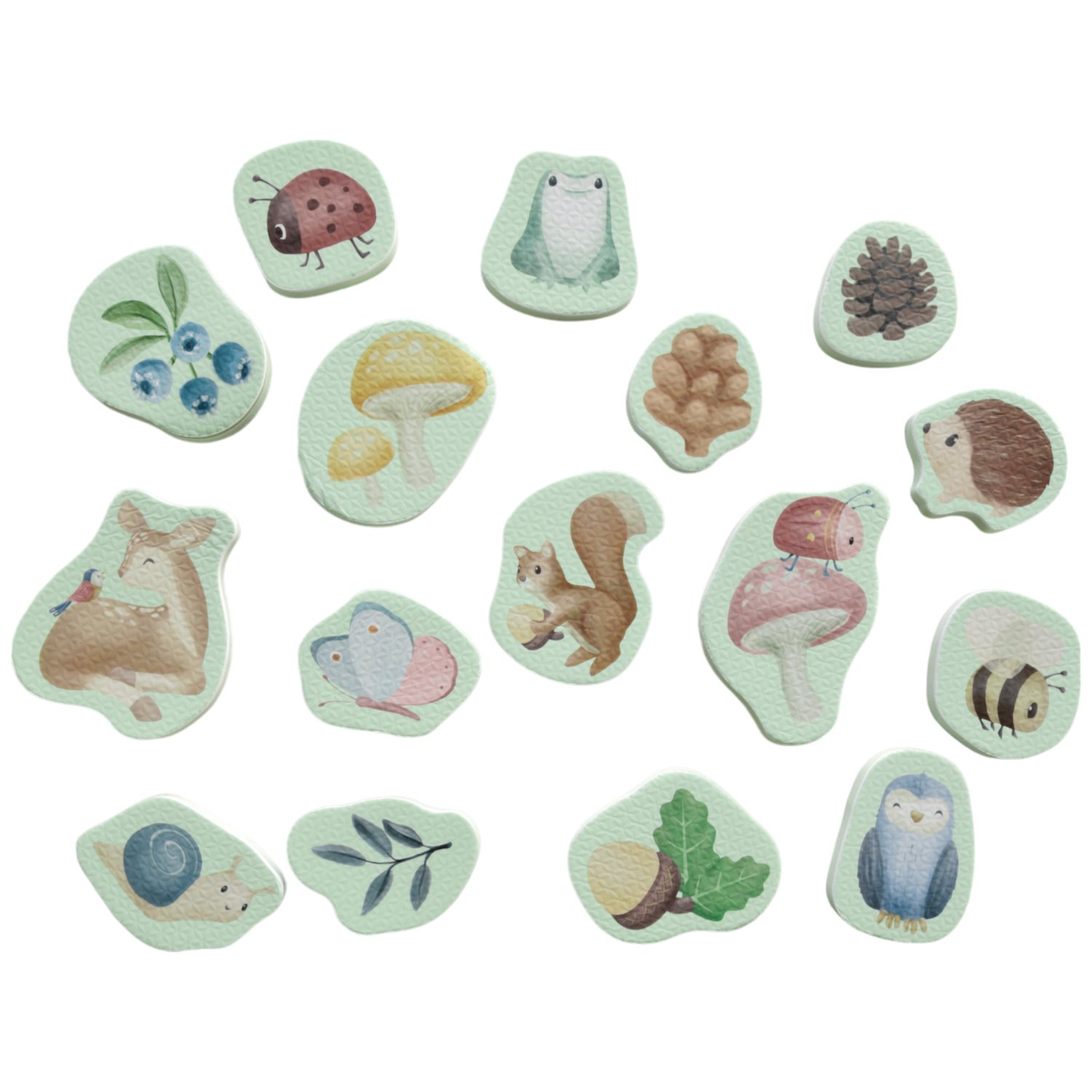 Stickers de bain en mousse Forest Friends (Little Dutch) - Image 6