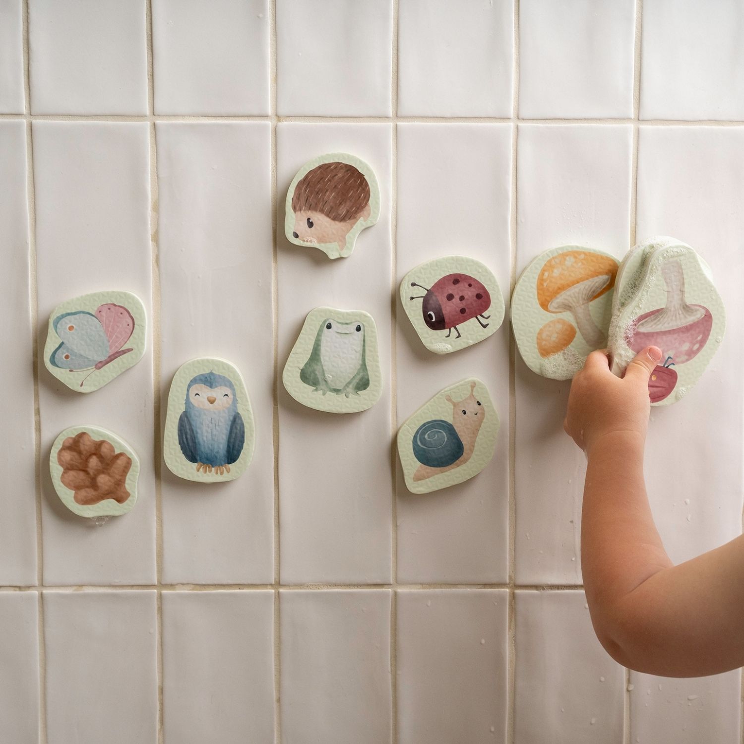 Stickers de bain en mousse Forest Friends (Little Dutch) - Image 3