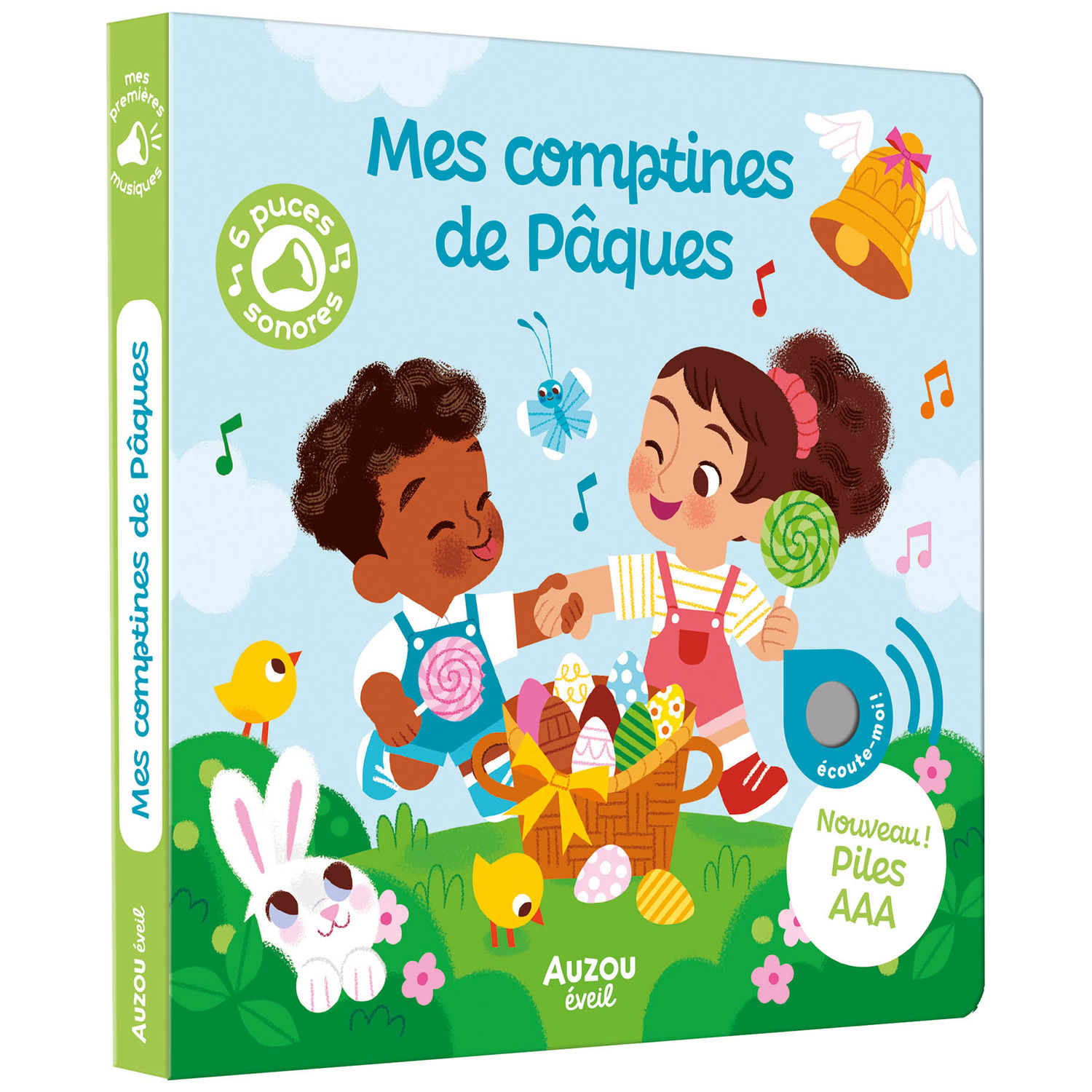 Livre Mes premiers sonores Mes comptines de pâques