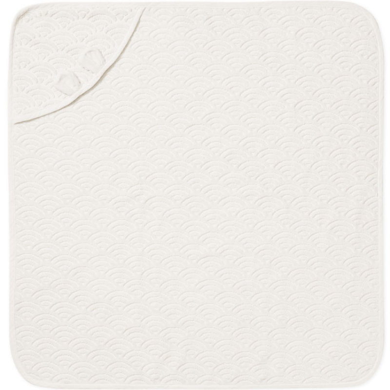 Cape de bain ours écrue (80 x 80 cm) (Cam Cam Copenhagen) - Image 6