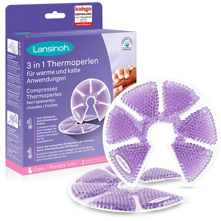 Compresses apaisantes Thermoperles 3 en 1 (Lansinoh) - Image 5