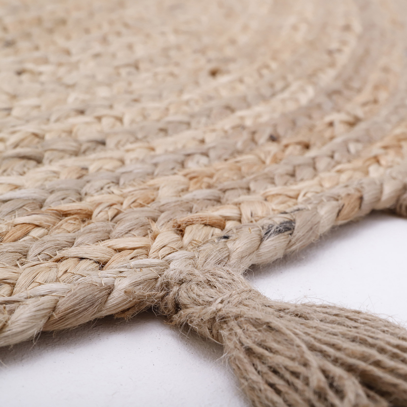 Tapis rond en jute Else (140 cm) (Nattiot) - Image 4