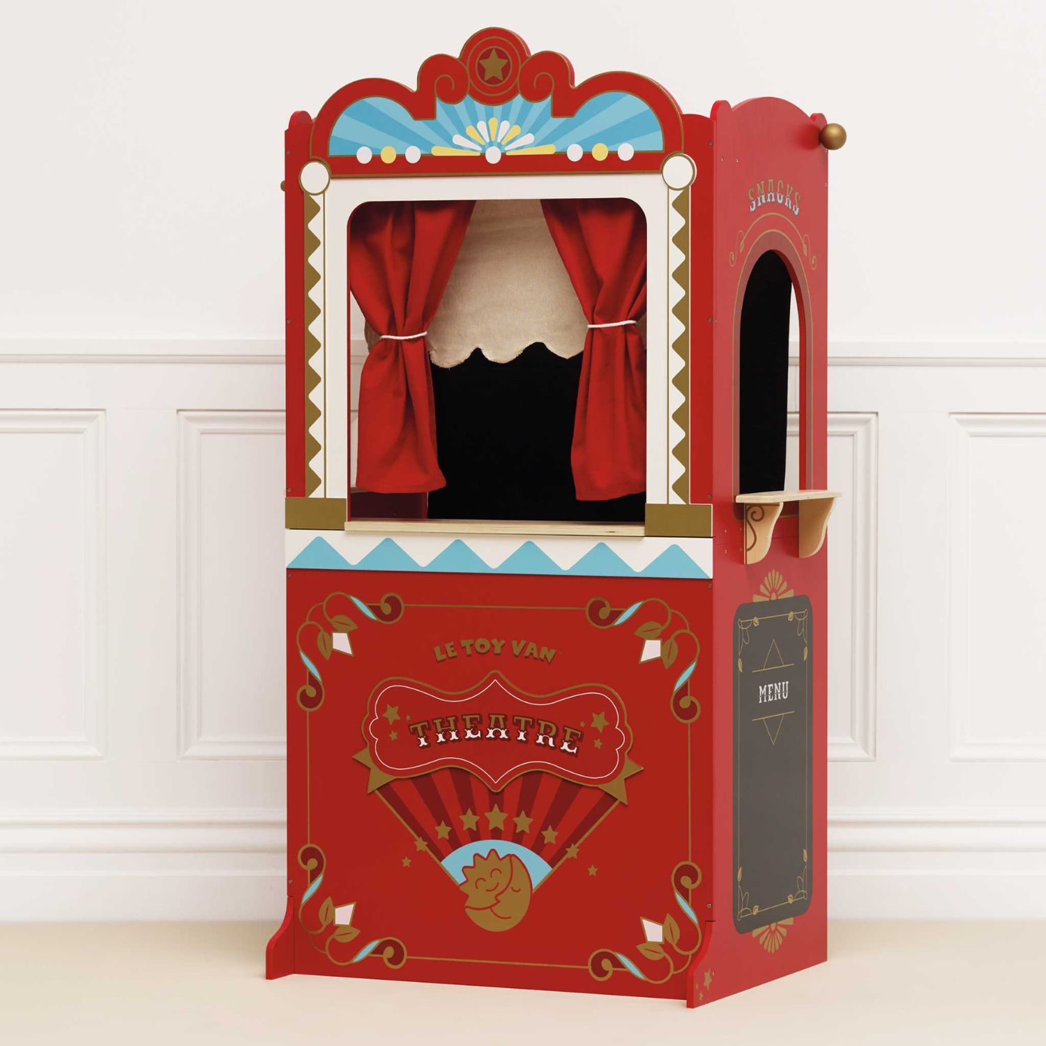 Théâtre de marionnettes rétro en bois FSC (Le Toy Van) - Image 5
