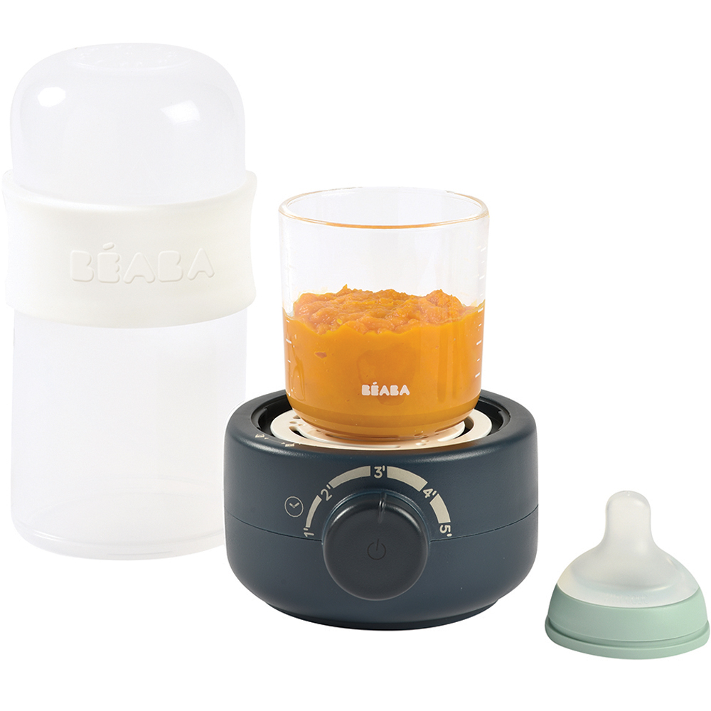 Chauffe-biberon Babymilk second bleu nuit (Béaba) - Image 1
