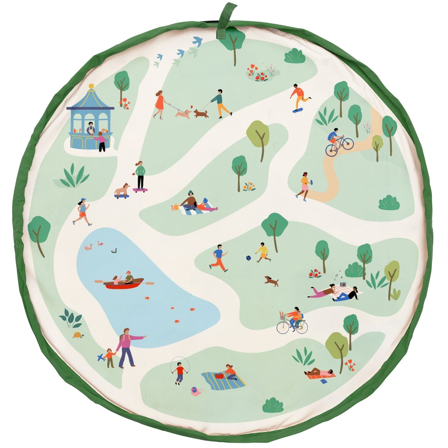Sac à jouets 2 en 1 Noomad Outdoor Parc (Play & Go) - Image 7