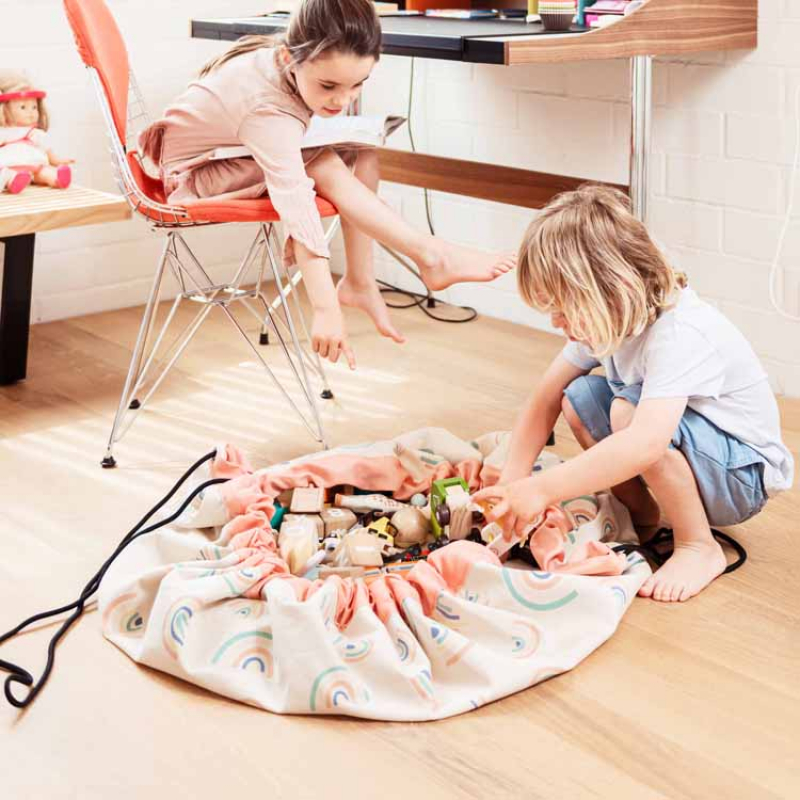 Sac à jouets 2 en 1 Print Rainbow (Play&Go) - Image 2