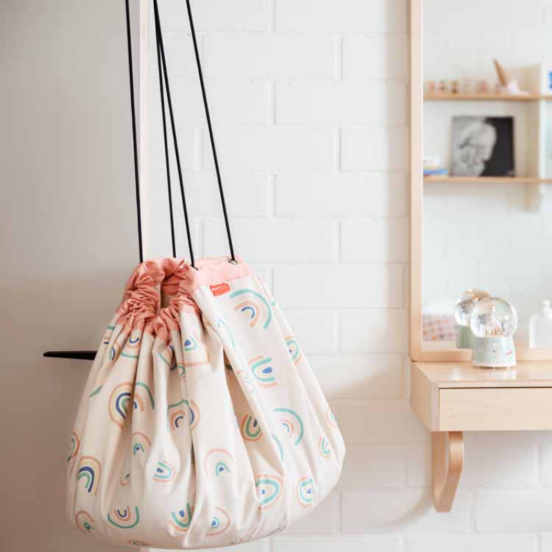 Sac à jouets 2 en 1 Print Rainbow (Play&Go) - Image 8