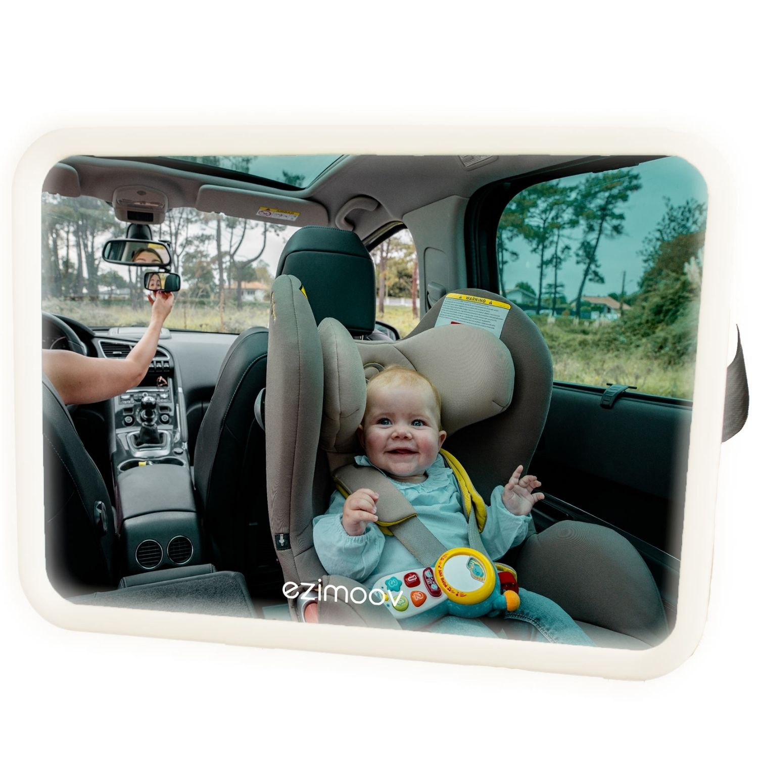 Ezimoov - Miroir de voiture avec LED Ezi