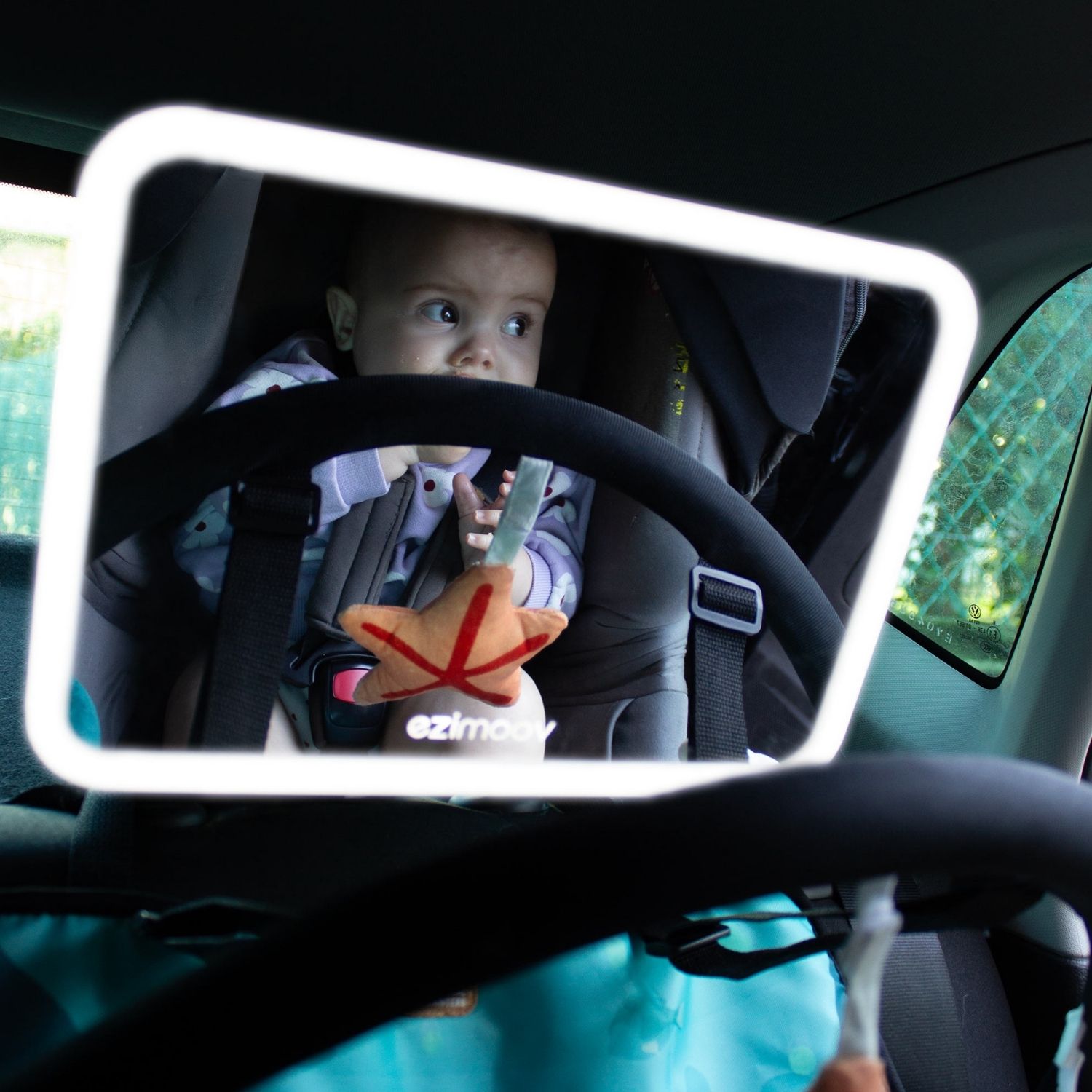 Miroir de voiture avec LED Ezi (Ezimoov) - Image 1