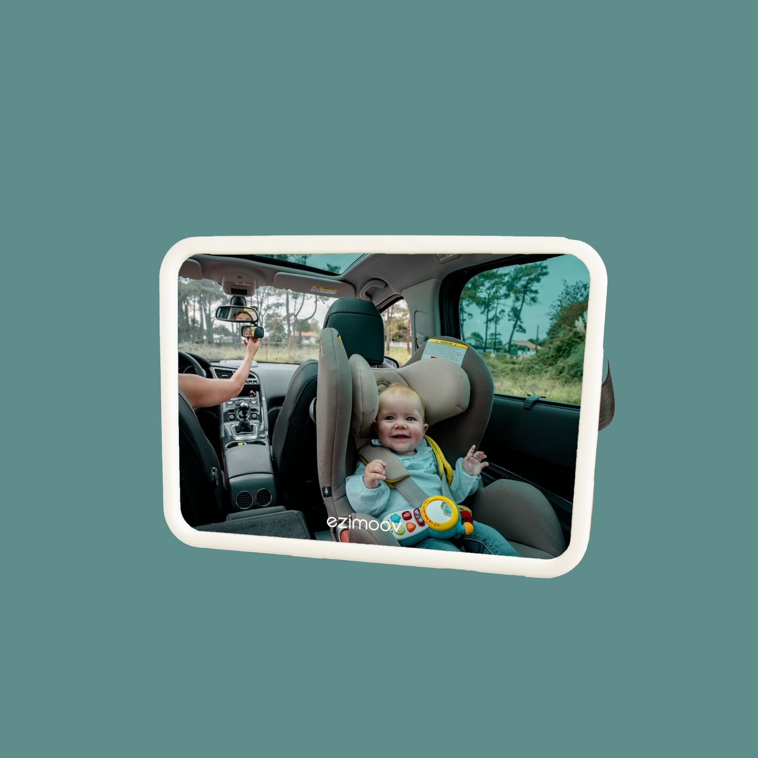 Miroir de voiture avec LED Ezi (Ezimoov) - Image 2
