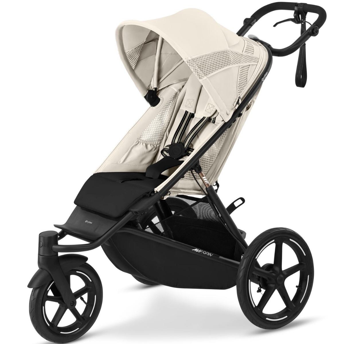 Cybex - Poussette tout-terrain AVI SPIN Seashell Beige