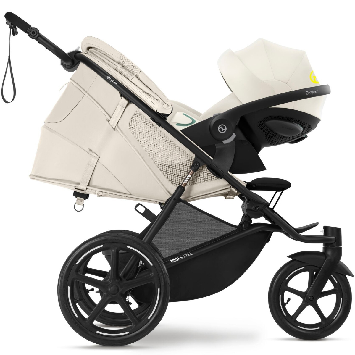 Poussette tout-terrain AVI SPIN Seashell Beige (Cybex) - Image 6