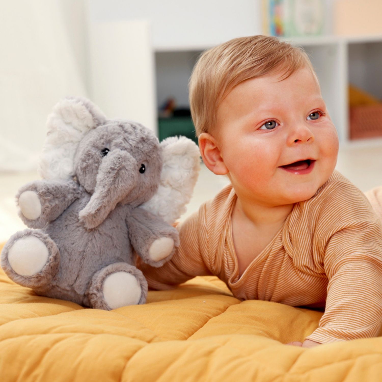 Peluche bruit blanc Elliot Elephant On the Go (Cloud B) - Image 2