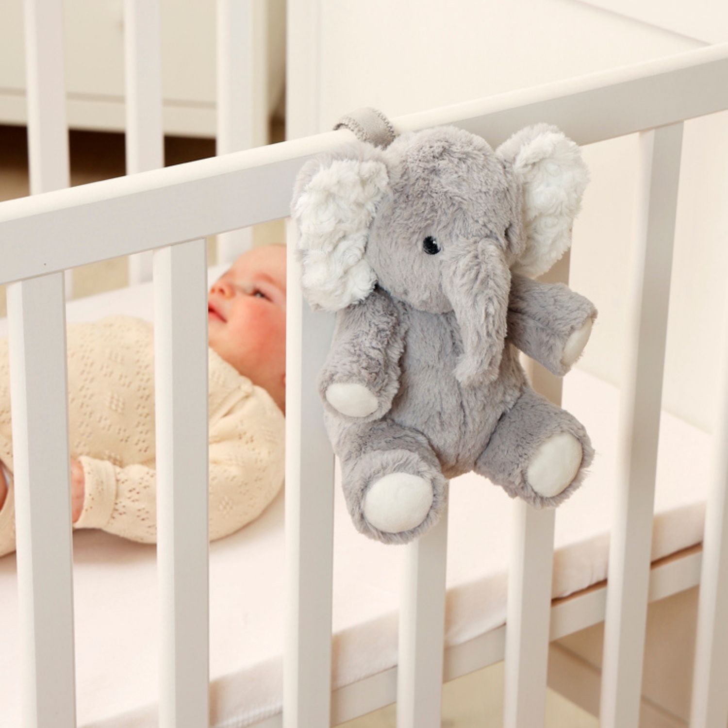 Peluche bruit blanc Elliot Elephant On the Go (Cloud B) - Image 4