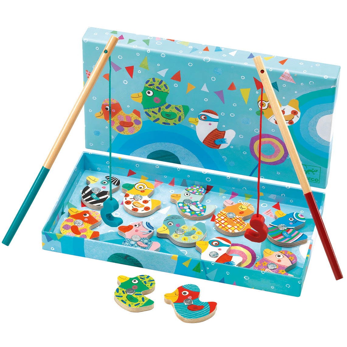 Jeu de pêche aux canards magnétique