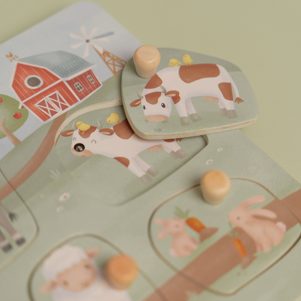 Puzzle sonore en bois Little Farm (Little Dutch) - Image 4