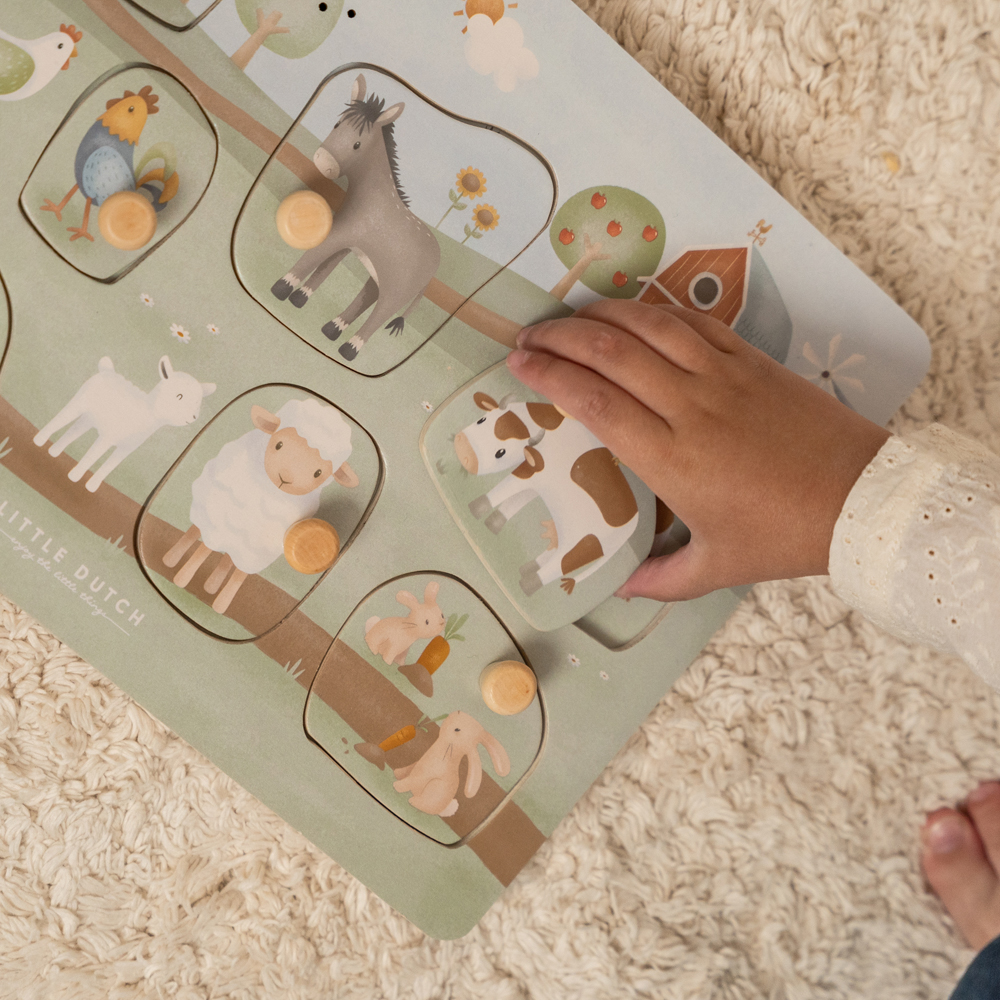 Puzzle sonore en bois Little Farm (Little Dutch) - Image 5