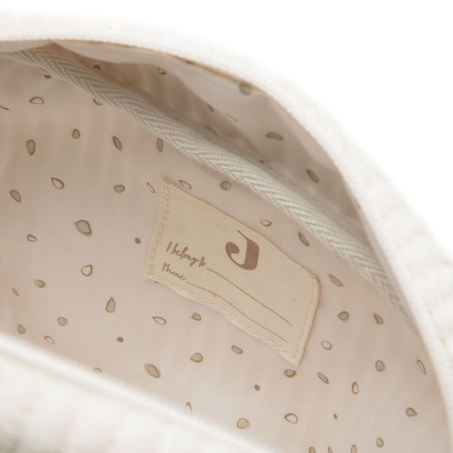 Trousse de toilette Cloudy Rib Oatmeal (Jollein) - Image 4