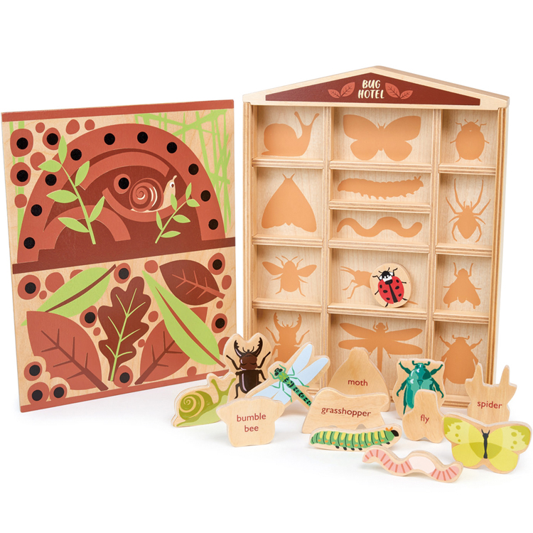 Hôtel des insectes en bois (Tender Leaf) - Image 2