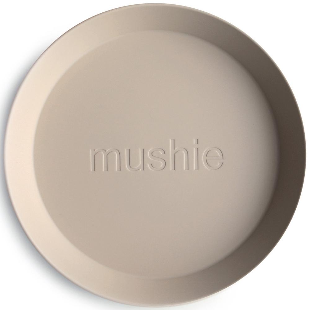 Lot de 2 assiettes rondes Vanilla (Mushie) - Image 5