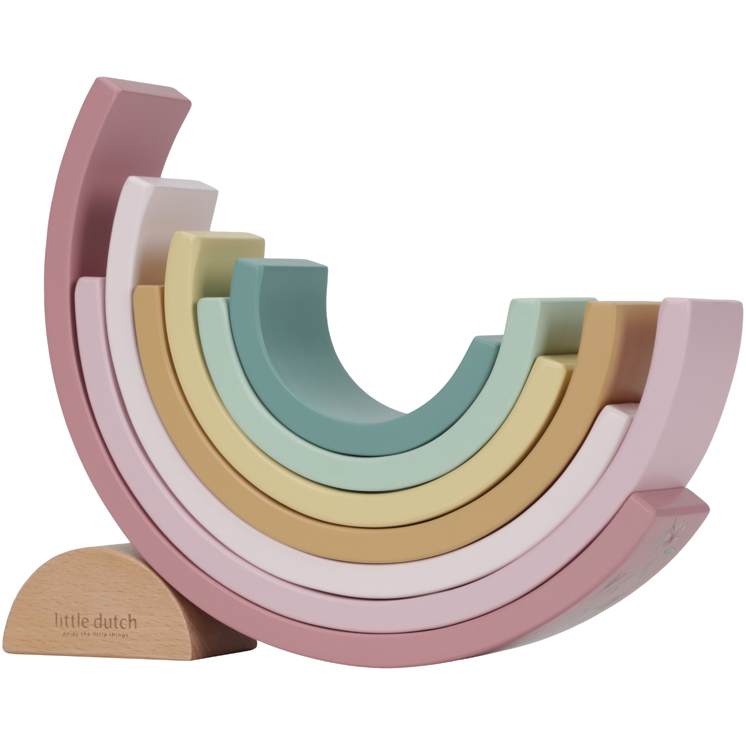 Arc-en-ciel en bois FSC Fairy Garden (Little Dutch) - Image 3