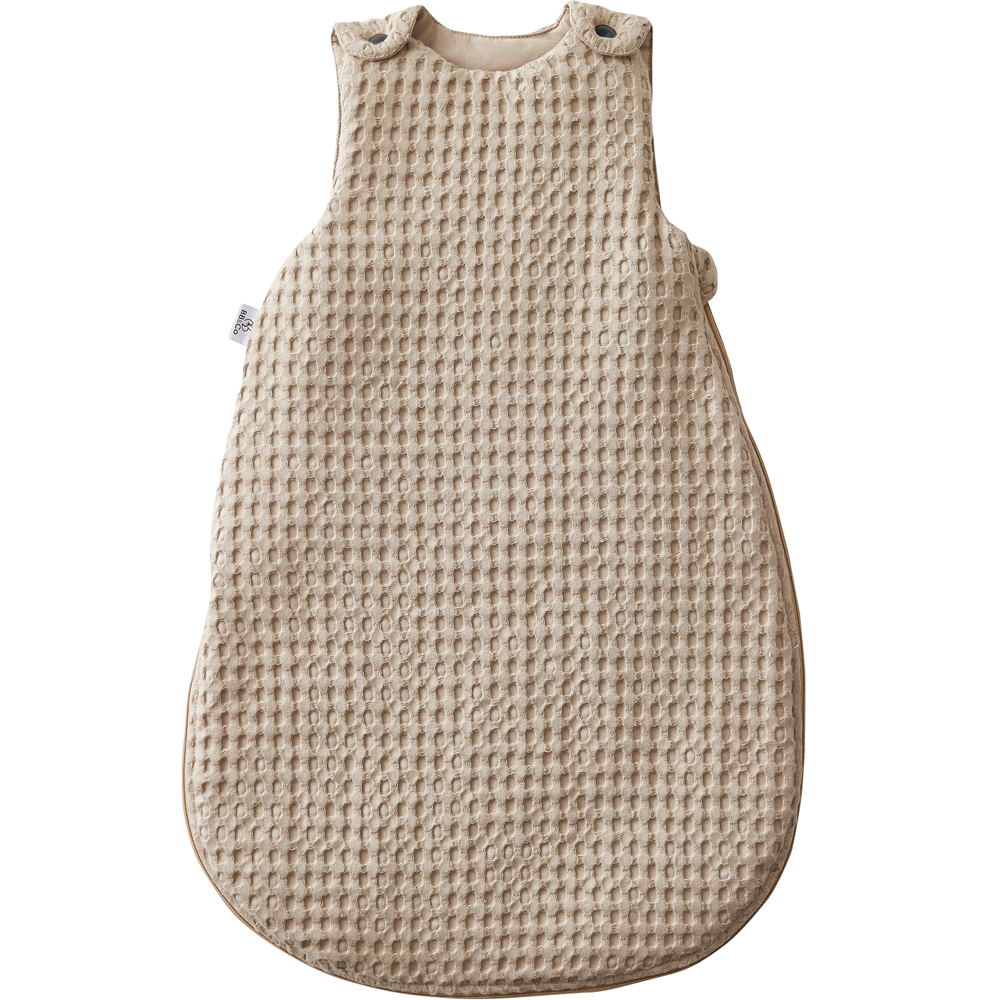 Bb&Co - Gigoteuse chaude TOG 3 en coton gaufré Latte (0-6 mois)
