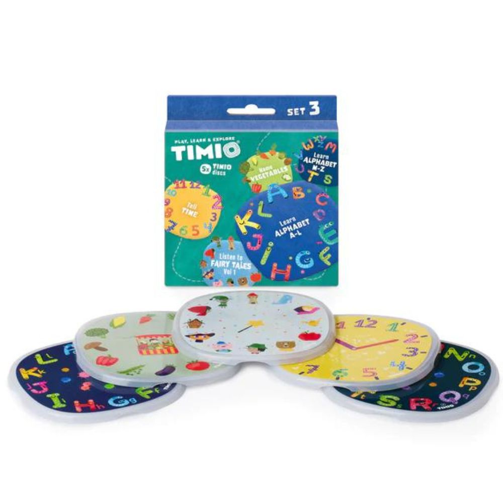 Set 3 de 5 disques pour lecteur éducatif d'audio et de musique