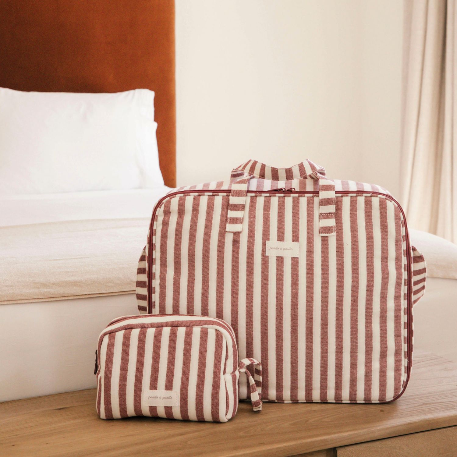 Valise de maternité Cherry Rayé (Pasito a pasito) - Image 2
