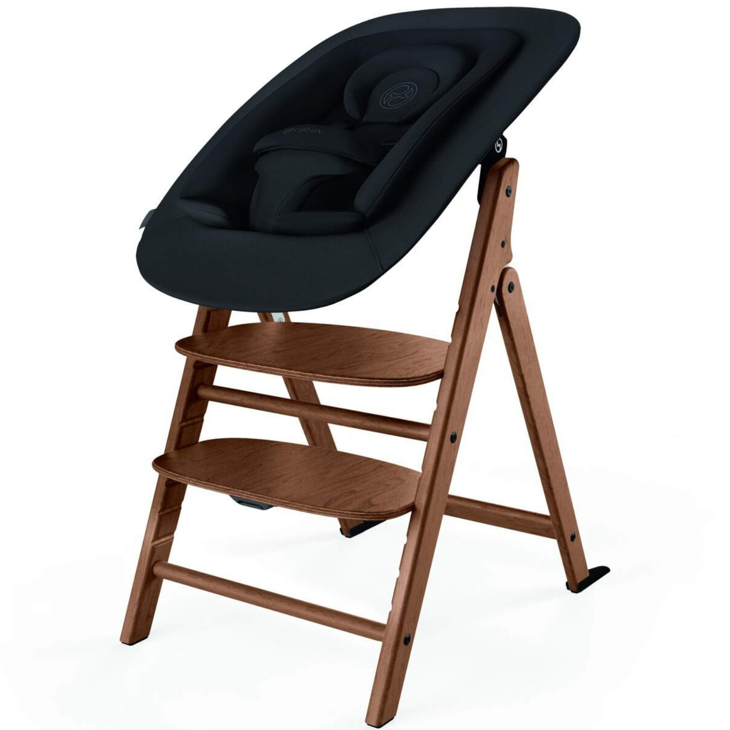 Chaise haute évolutive Click & Fold 4 in 1 All Natural Dark (Cybex) - Image 5