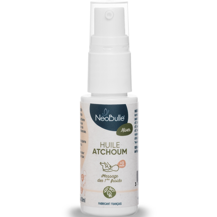 Neobulle - Huile Atchoum massage des premiers froids bio (20 ml)