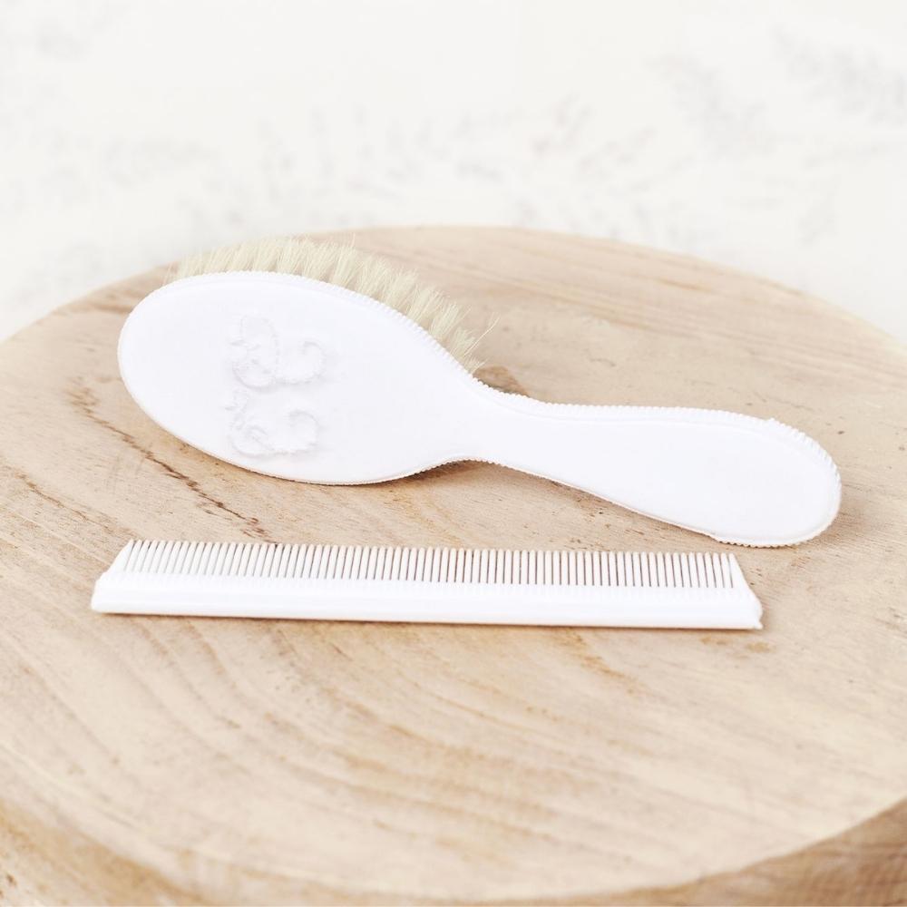 Brosse et peigne Monogramme (Tartine et Chocolat) - Image 2
