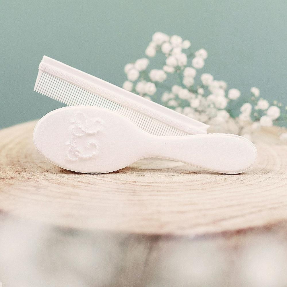 Brosse et peigne Monogramme (Tartine et Chocolat) - Image 3