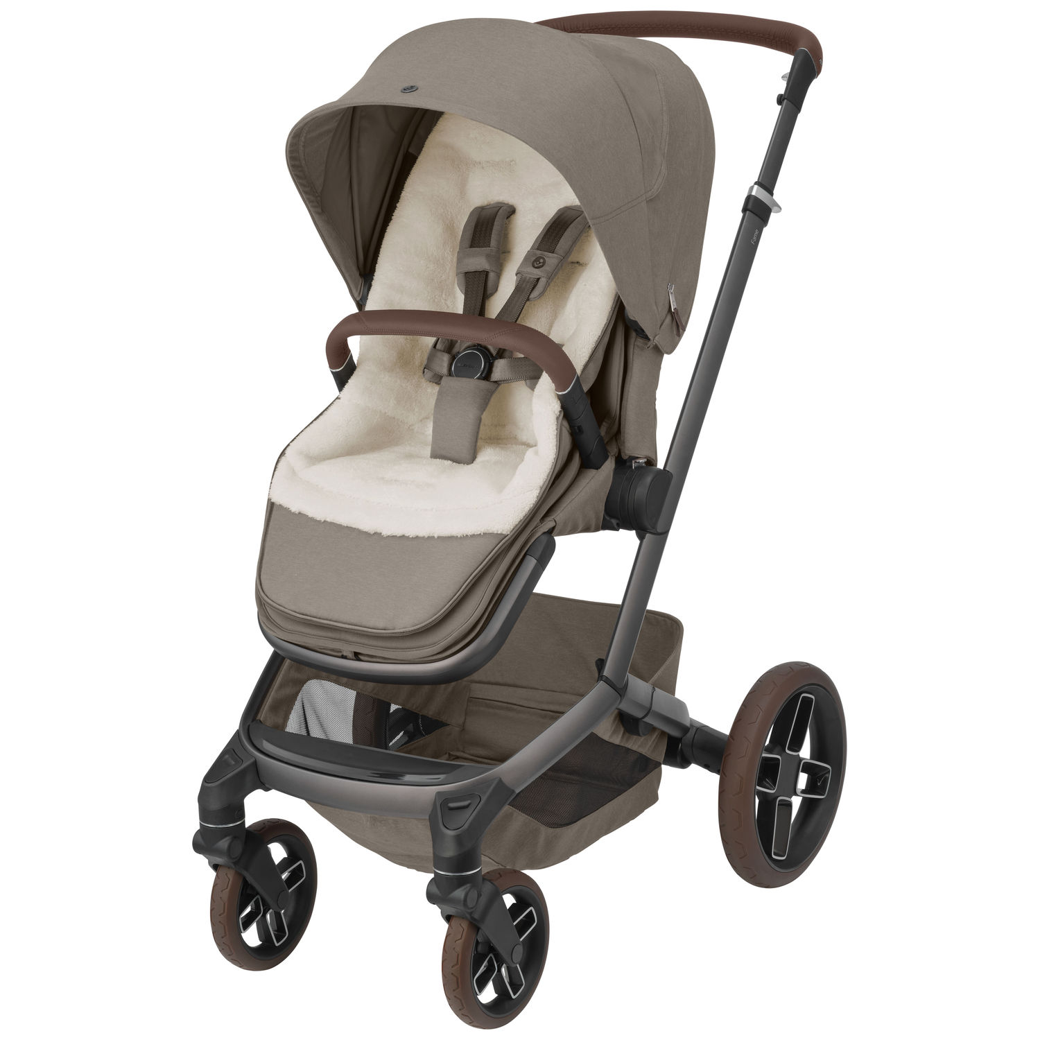 Chancelière 2 en 1 Twilic Truffle pour poussette (Maxi-Cosi) - Image 1
