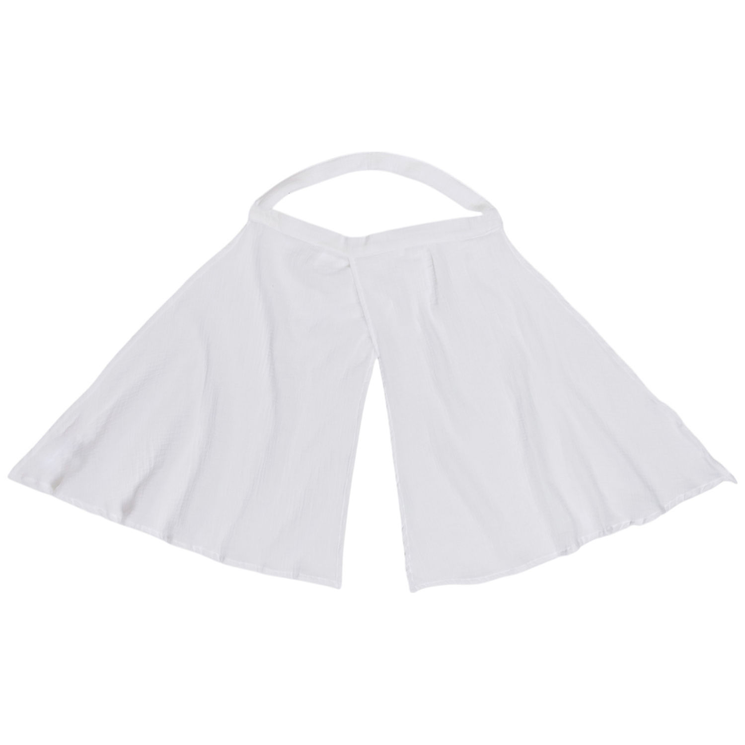 Voile d'allaitement blanc