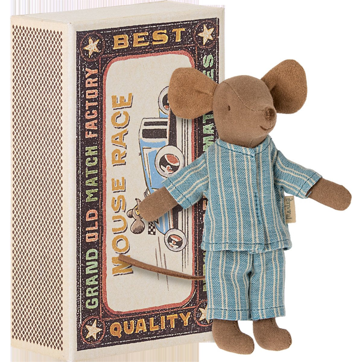 Grand frère Souris bleue dans sa boîte assortie (Maileg) - Image 2