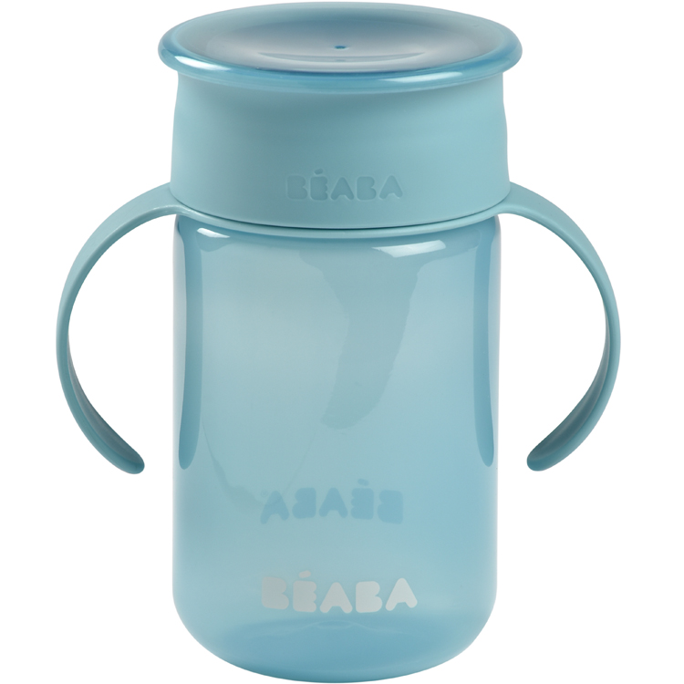 Tasse d'apprentissage 360° bleu (340 ml)