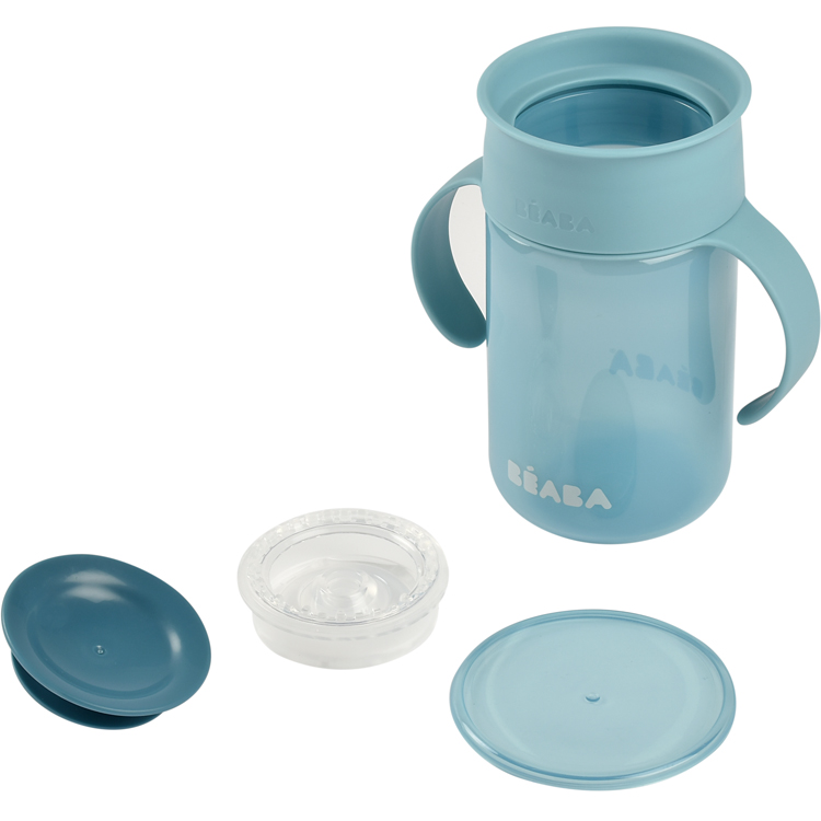 Tasse d'apprentissage 360° bleu (340 ml) (Béaba) - Image 7