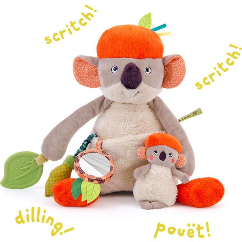 Peluche d'activités Koco le koala Dans la Jungle