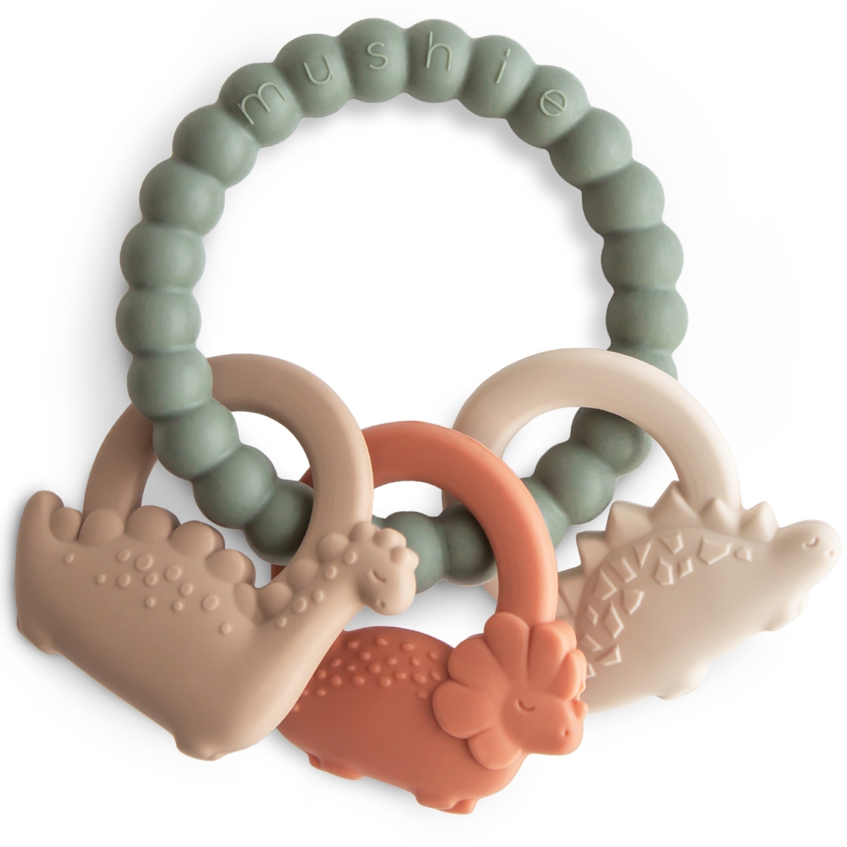 Jouet de dentition Ring Dino (Mushie) - Image 1