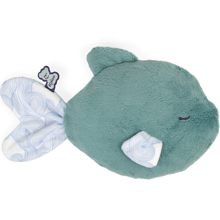 Peluche bouillotte bien-être poisson Petit calme (25 cm) (Kaloo) - Image 1