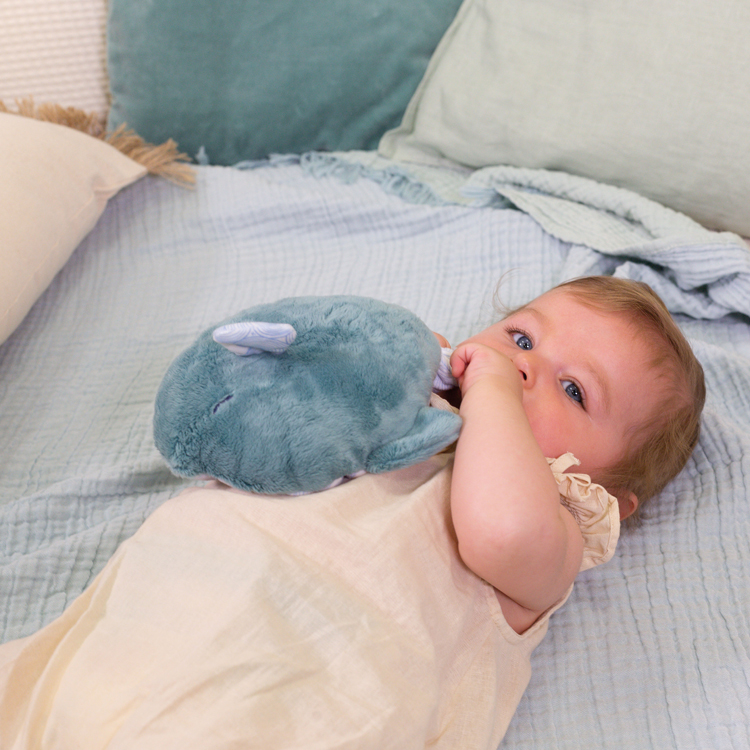 Peluche bouillotte bien-être poisson Petit calme (25 cm) (Kaloo) - Image 2
